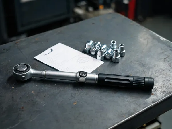 Torque tool bench setup